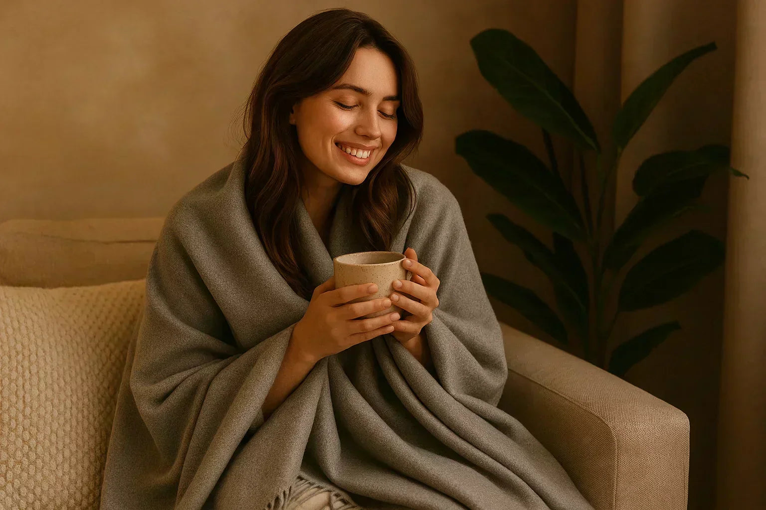 Pled z alpaki – dlaczego warto go mieć i jak wykorzystać w domu?