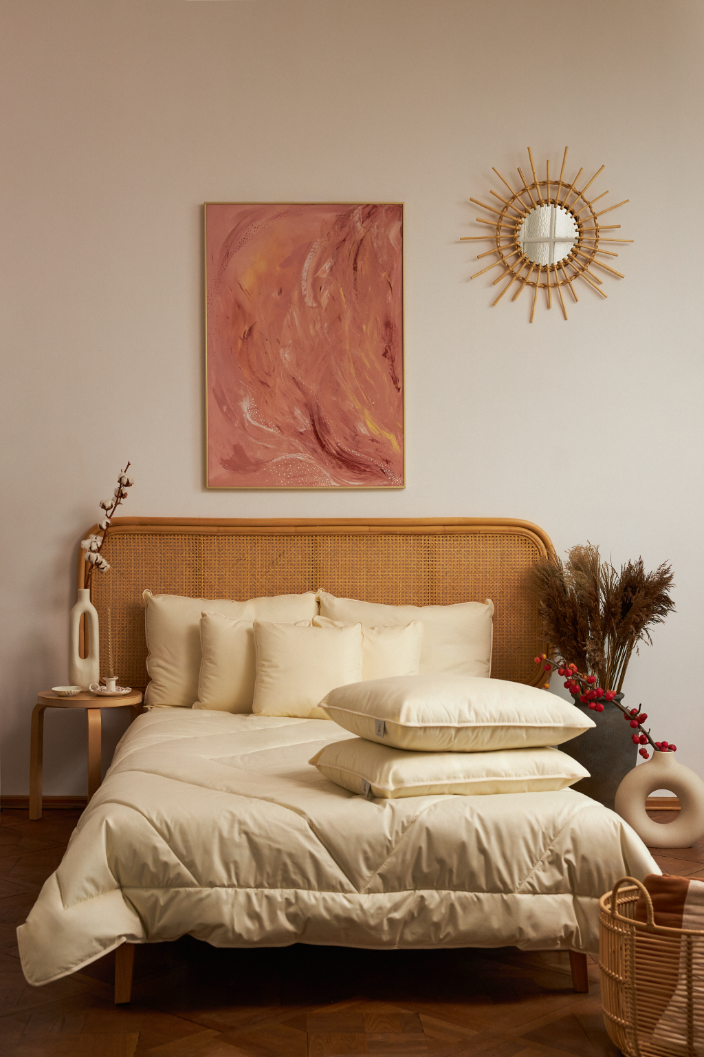 Całoroczna kołdra z alpaki