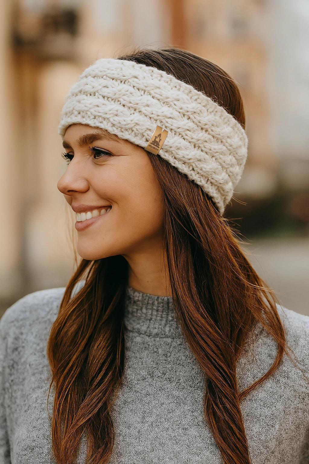 Anabel - opaska damska z alpaki