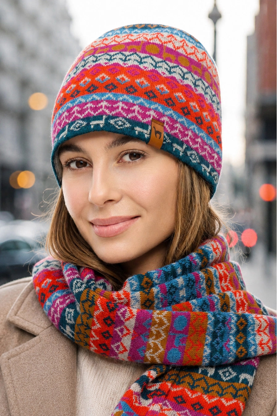 Monte multi – czapka unisex z alpaki