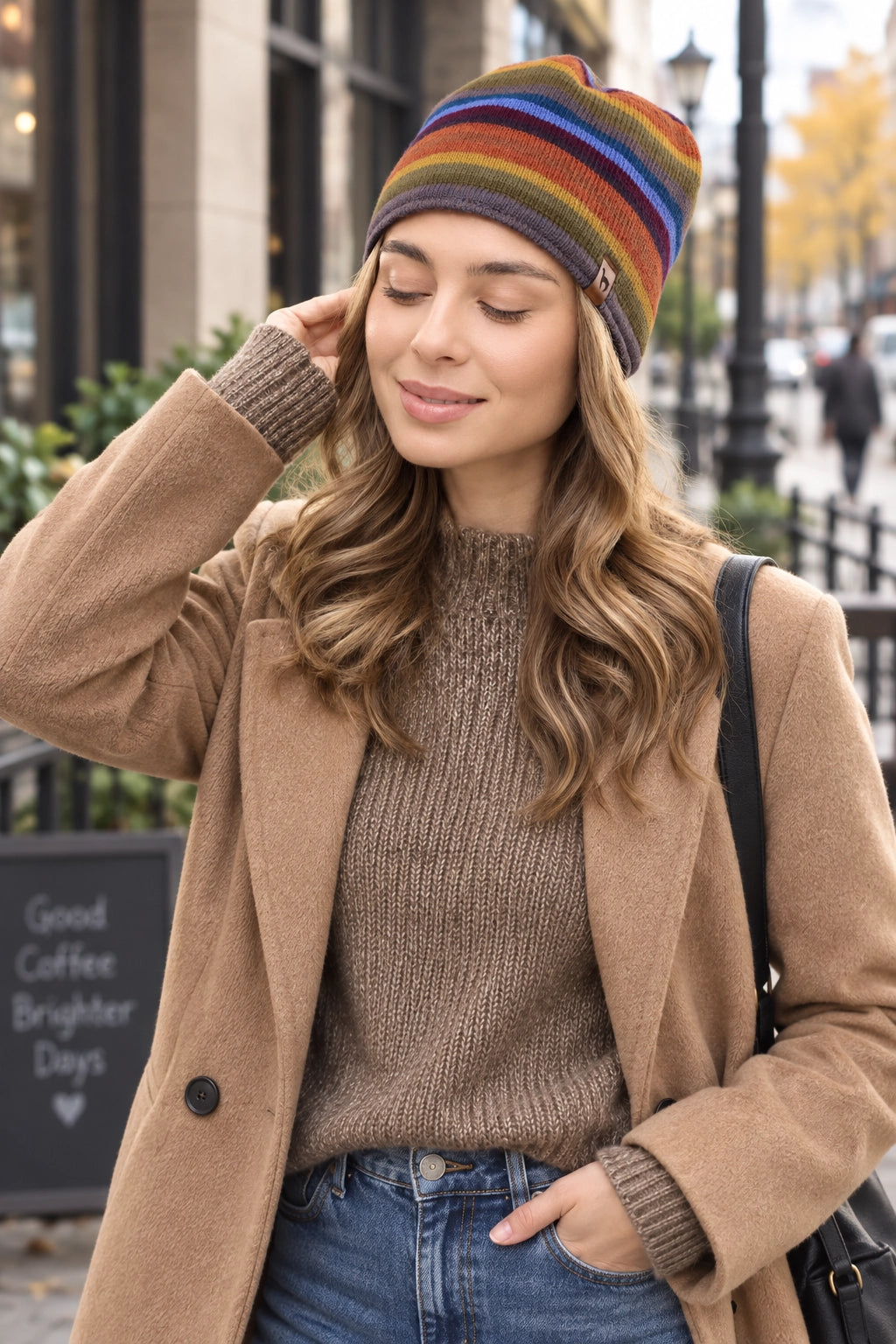 Arco Iris - Unisex Alpaca Hat