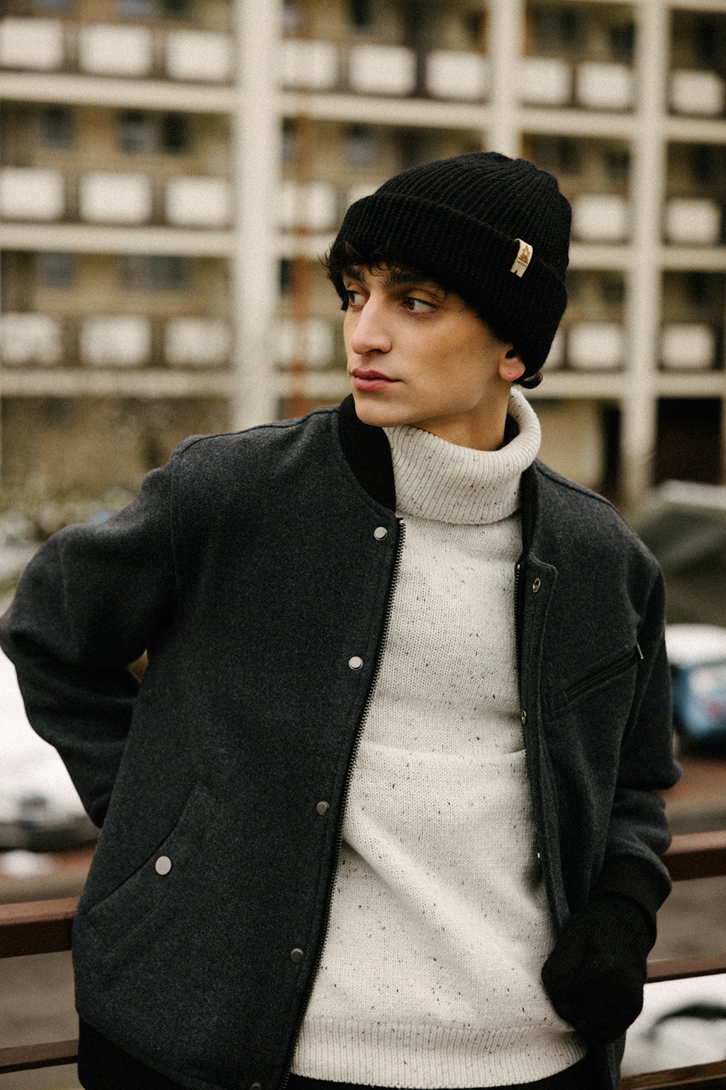 Scarlett - czapka unisex z alpaki