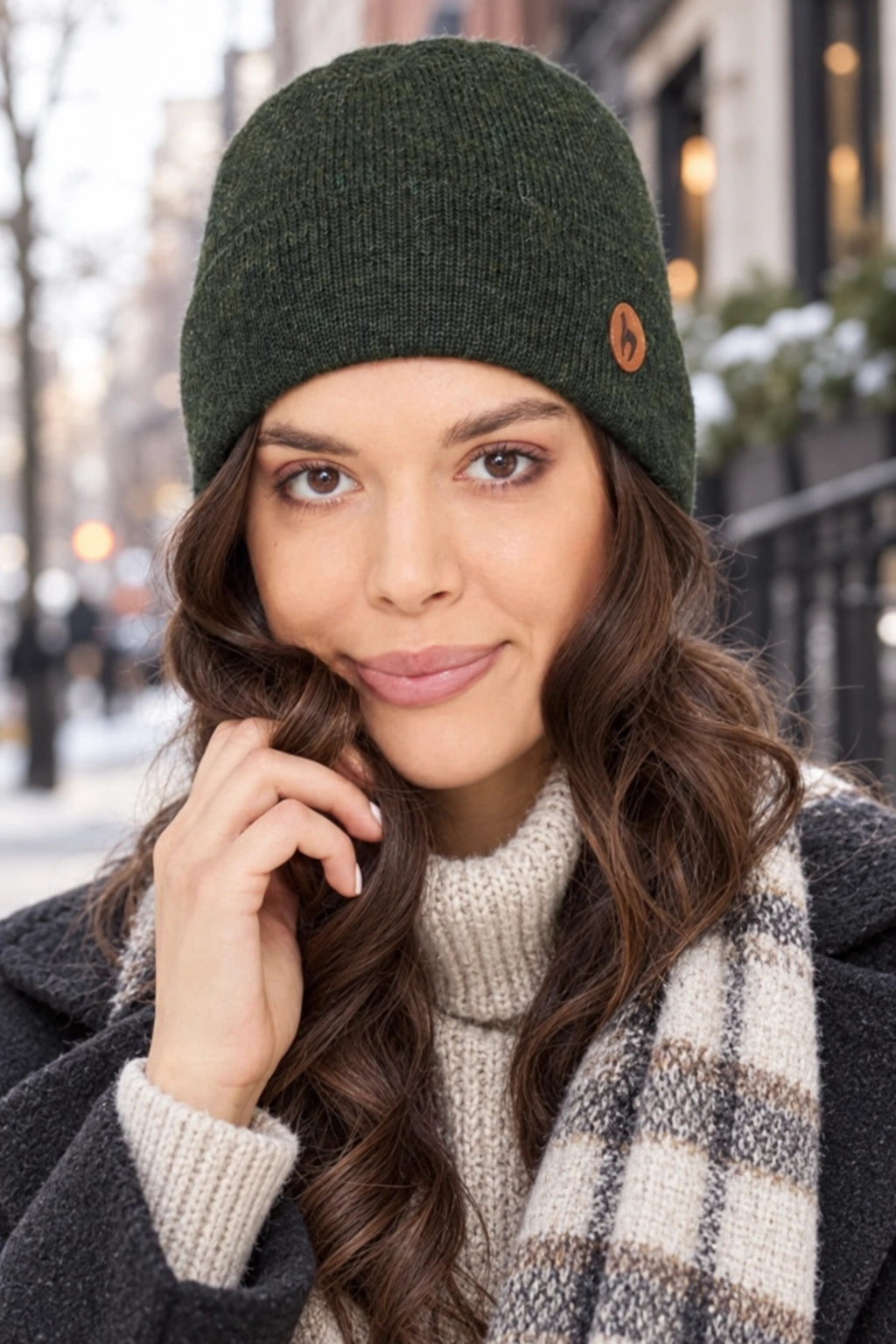 Berta - czapka unisex z alpaki