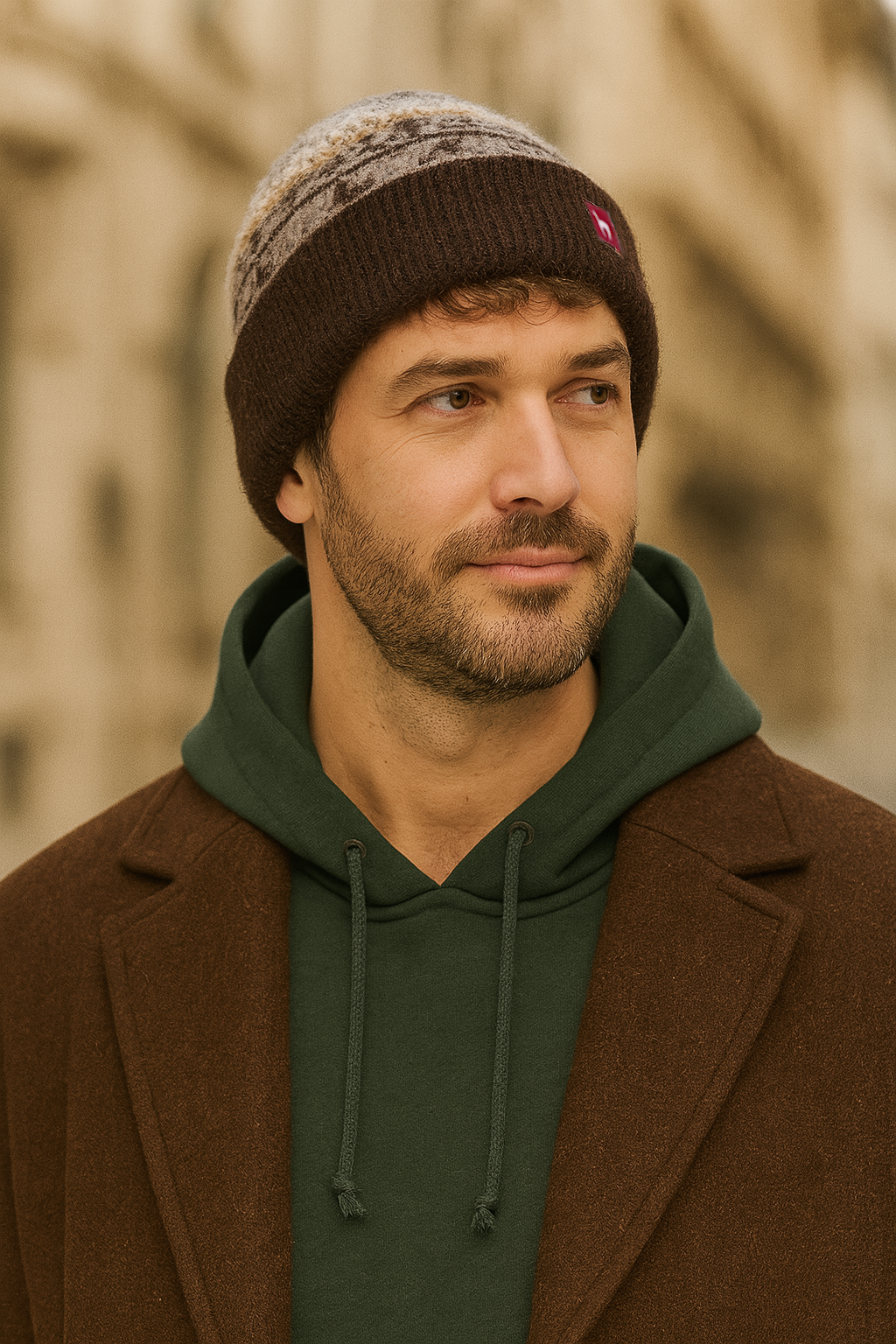 Noel - czapka unisex z alpaki