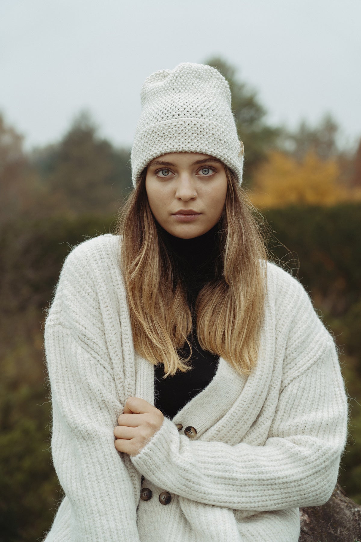 Katinka - czapka damska z alpaki