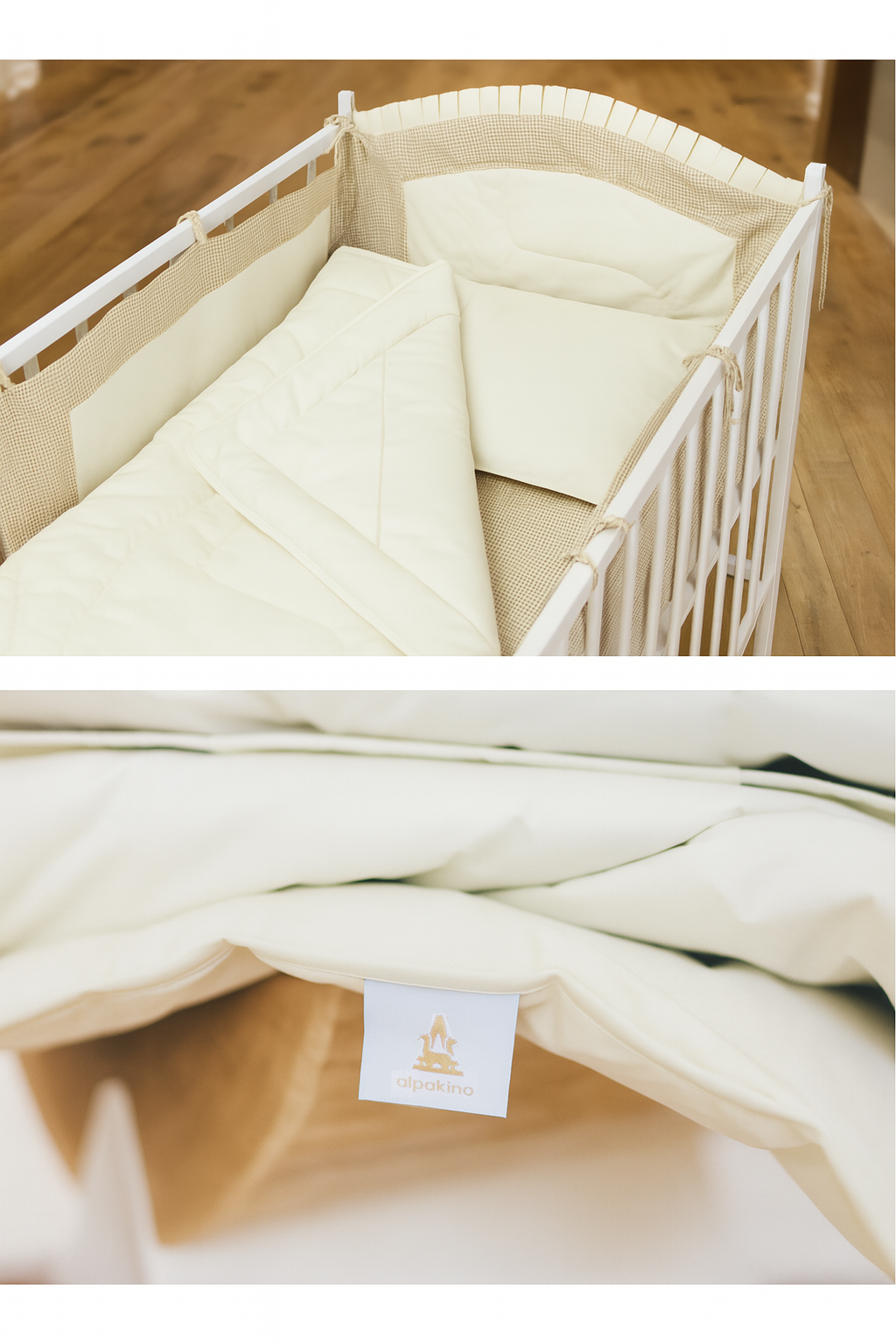 Kołderka z alpaki dla dzieci / 90x120cm, 100x135cm lub 140x200cm