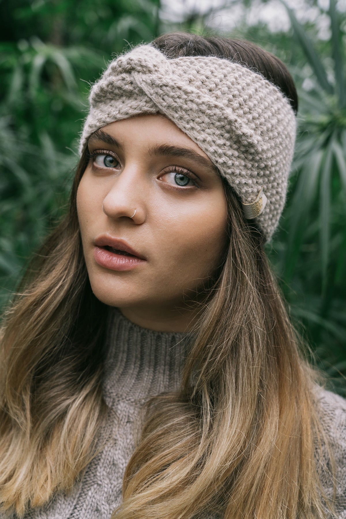 Sophie - opaska damska z alpaki