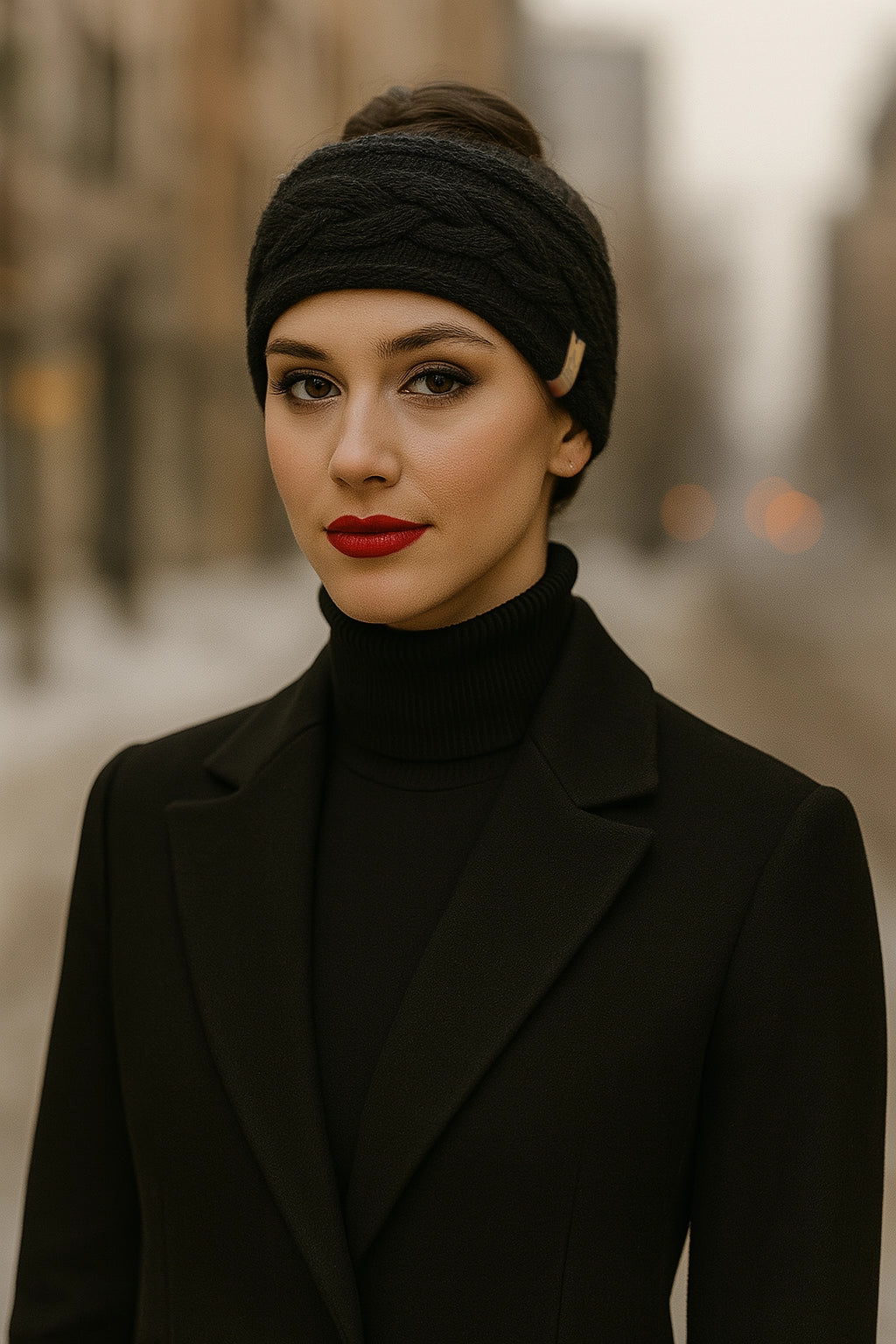 Tekla - opaska damska z alpaki