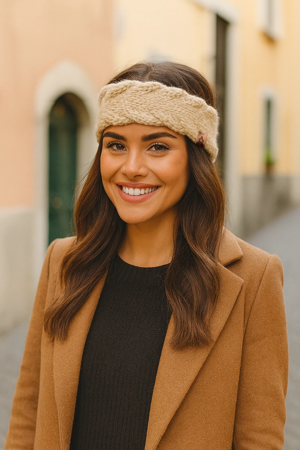 Opuncja - opaska damska z alpaki