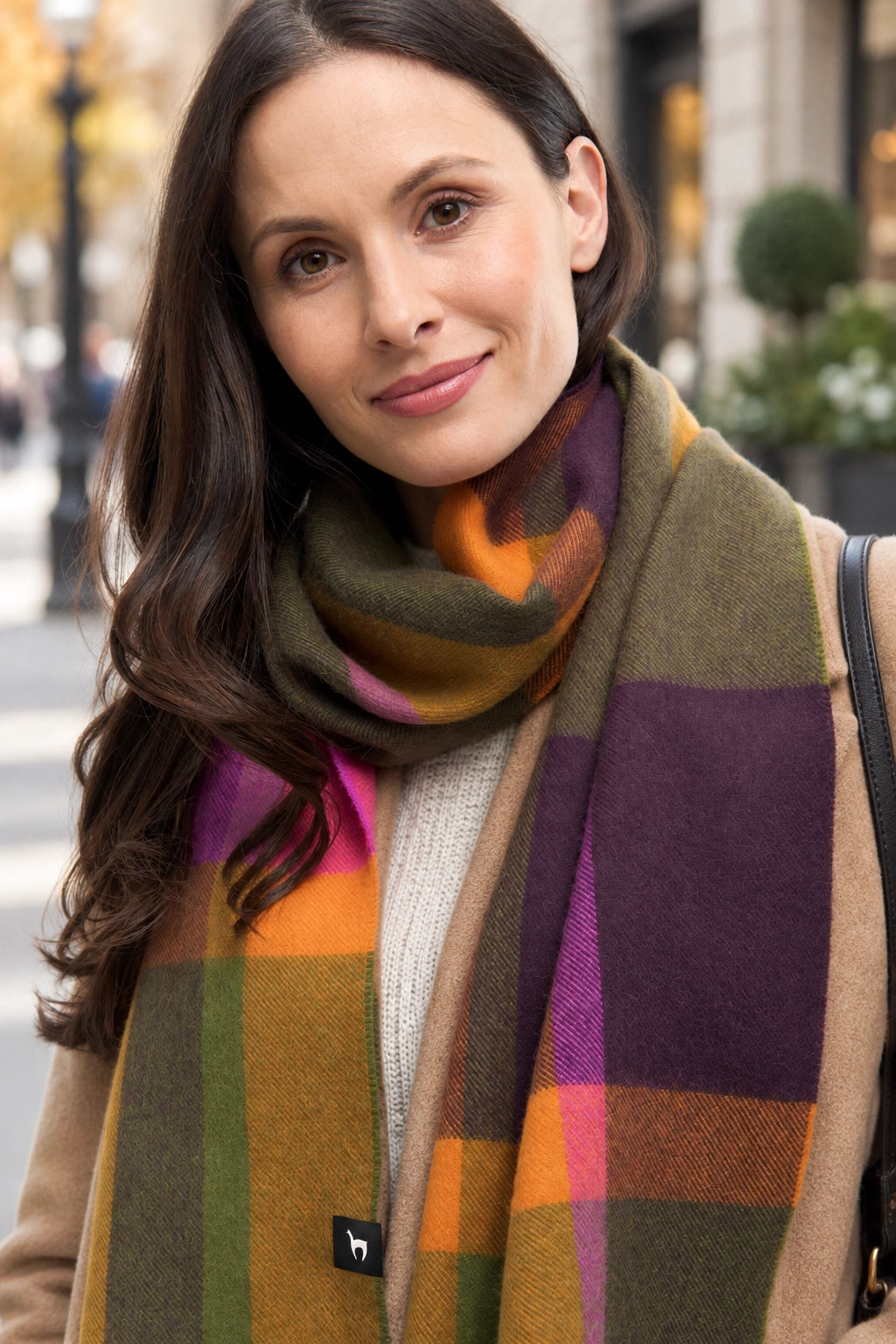 Baby Cuadro Dos - Alpaca scarf