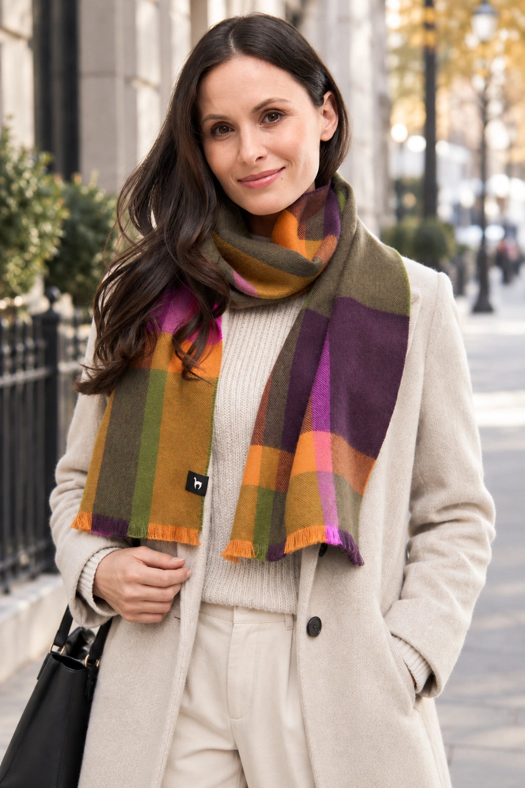 Baby Cuadro Dos - Alpaca scarf