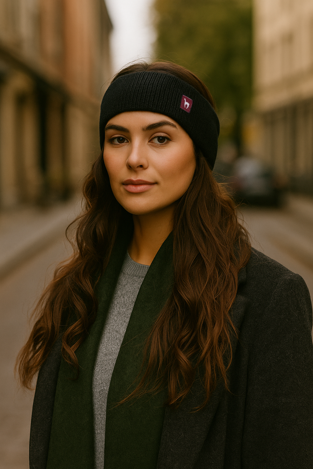 UNI - opaska z alpaki