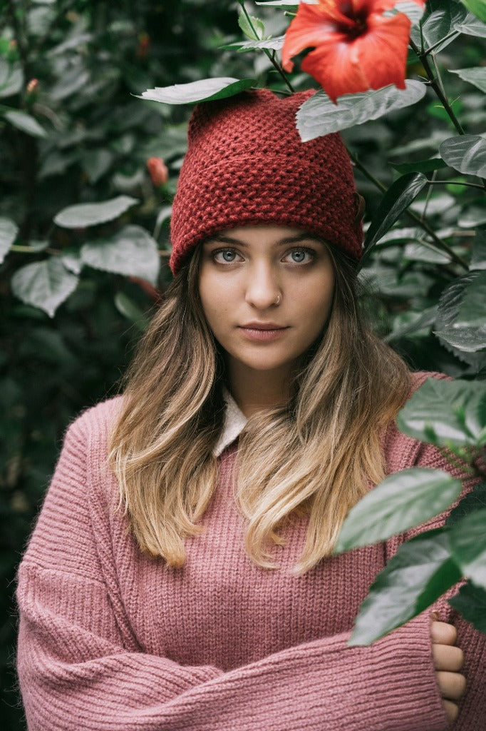 Margo - czapka damska z alpaki