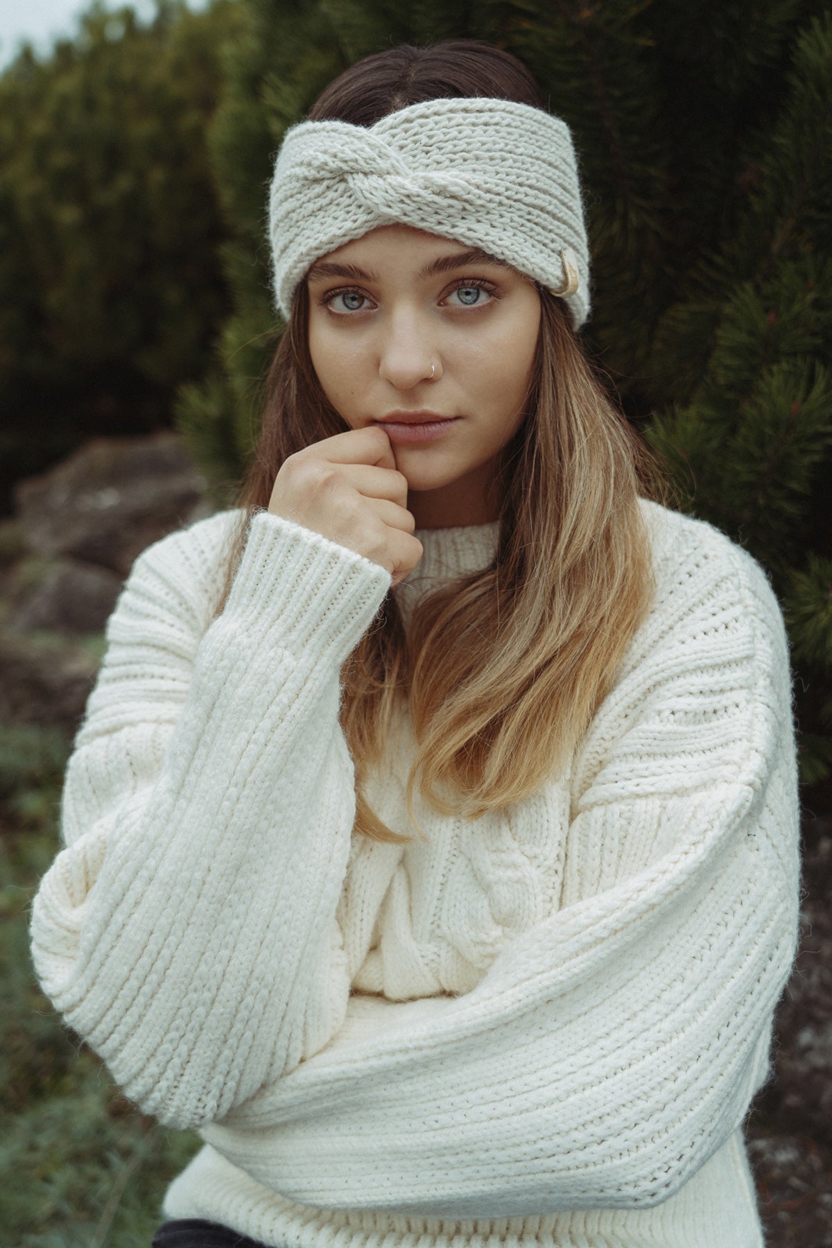 Polly - opaska damska z alpaki