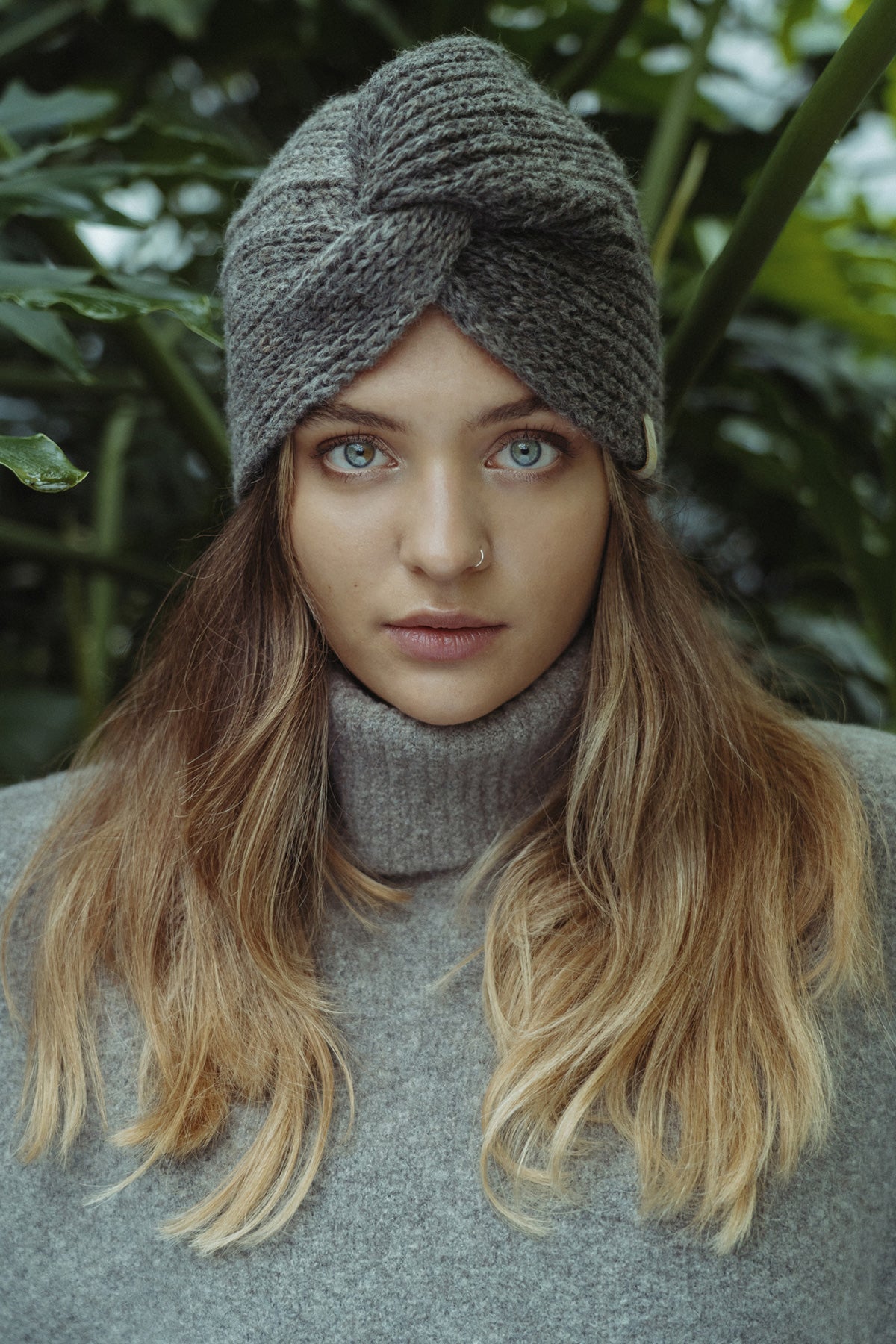 Turban z alpaki Lucy