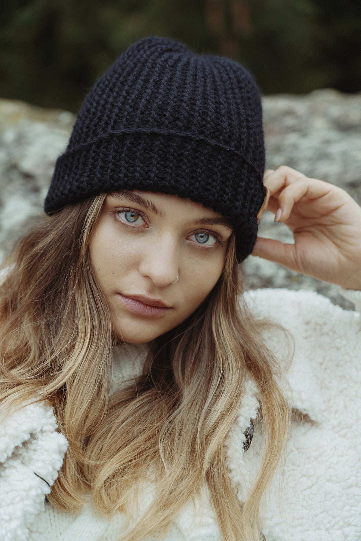 Charlotte - czapka unisex z alpaki