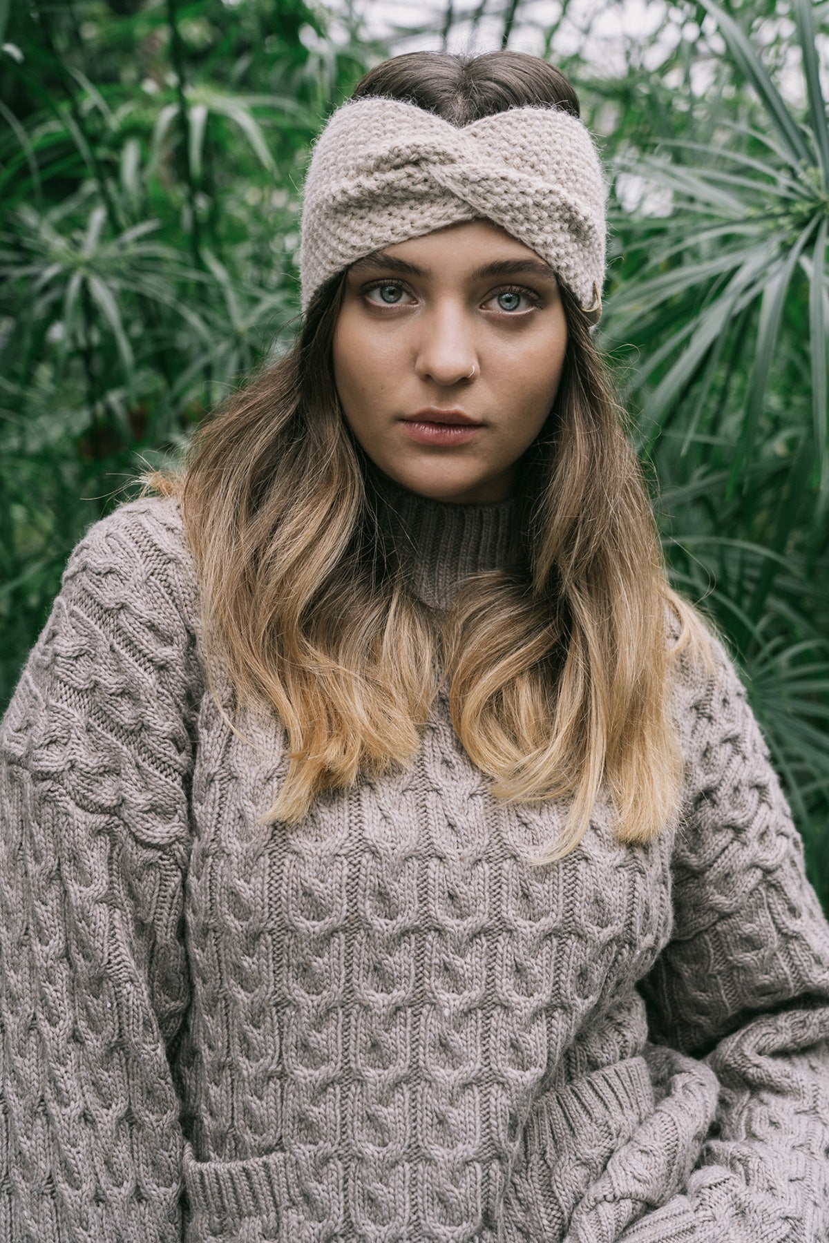 Sophie - opaska damska z alpaki