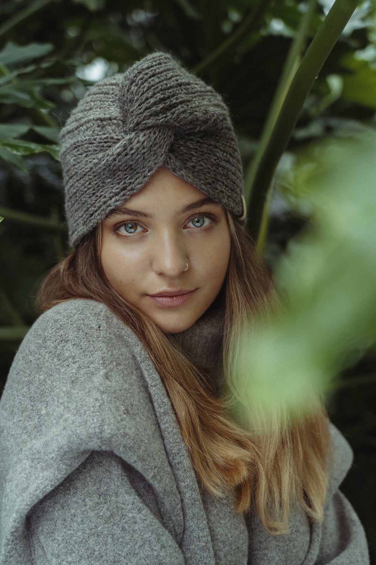 Turban z alpaki Lucy