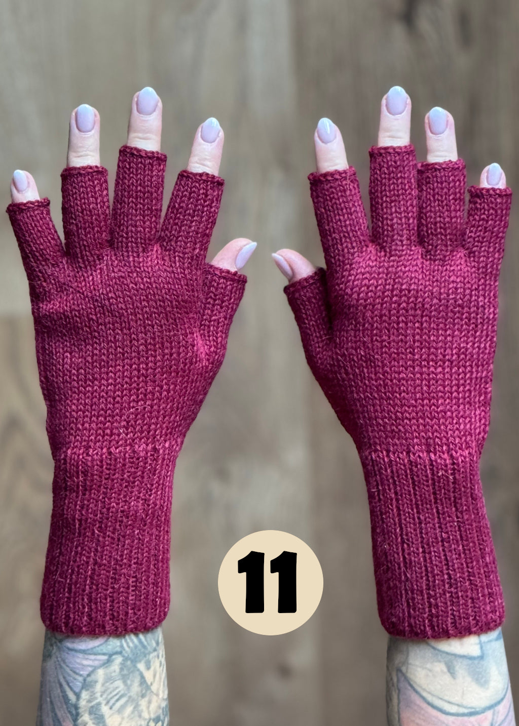 Flap gloves - various colors