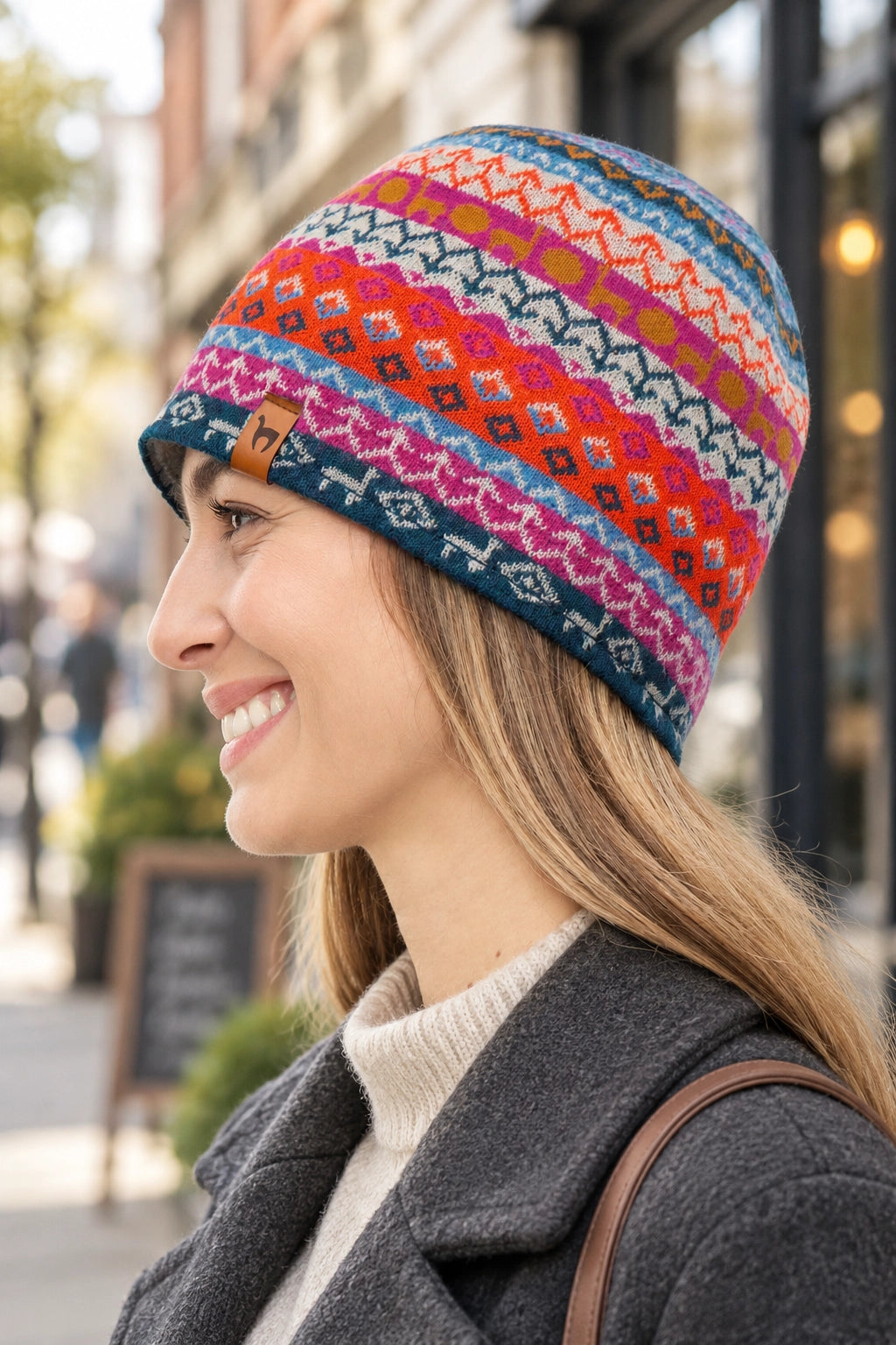 Monte multi – czapka unisex z alpaki