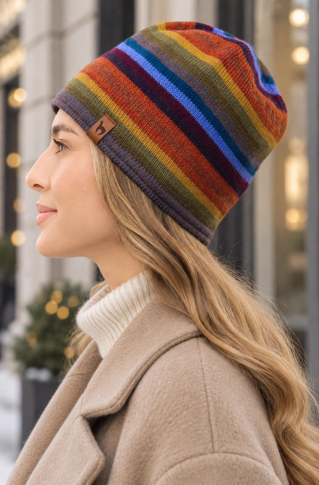 Arco Iris - czapka unisex z alpaki