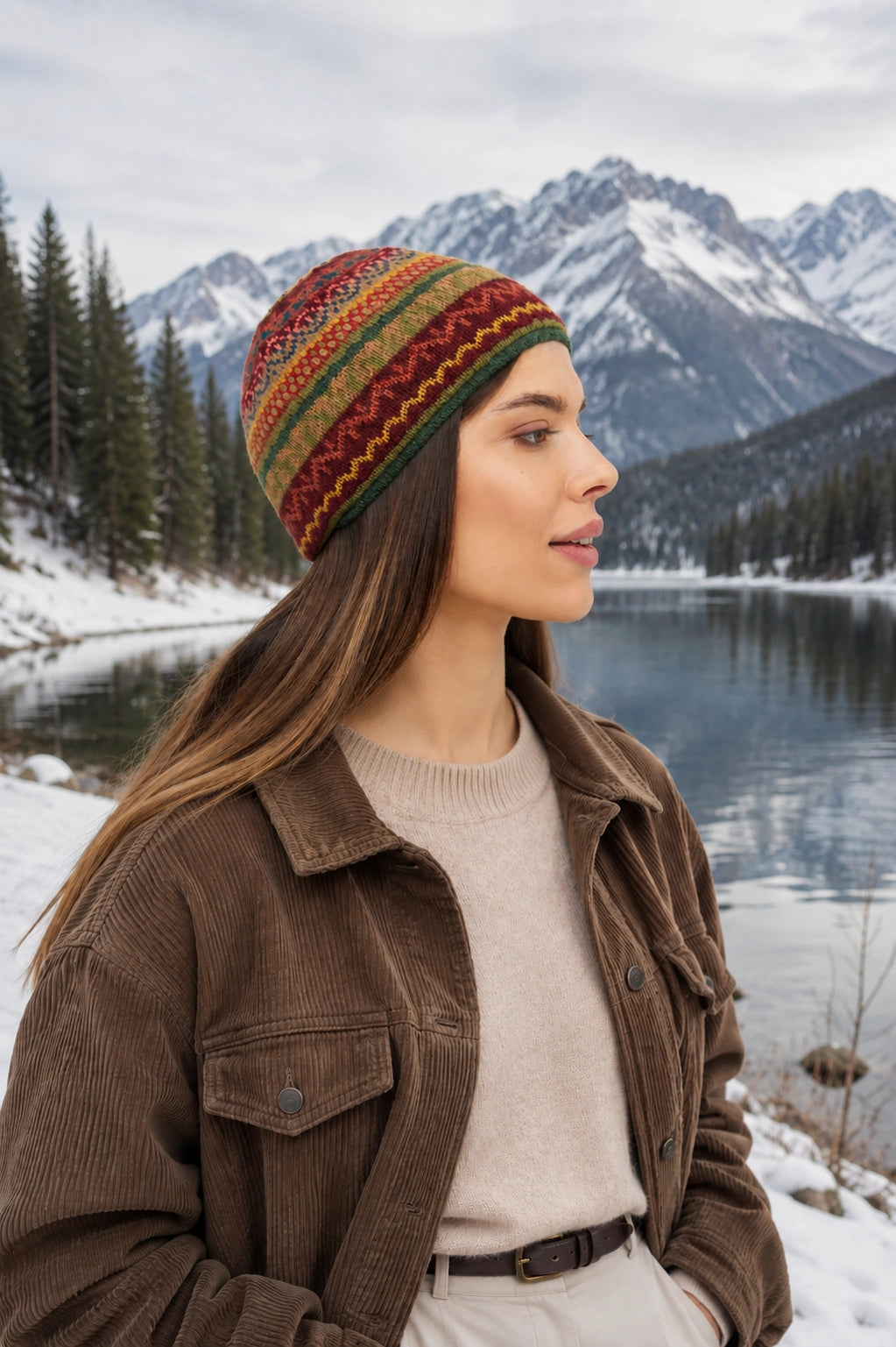 Luna - unisex alpaca hat