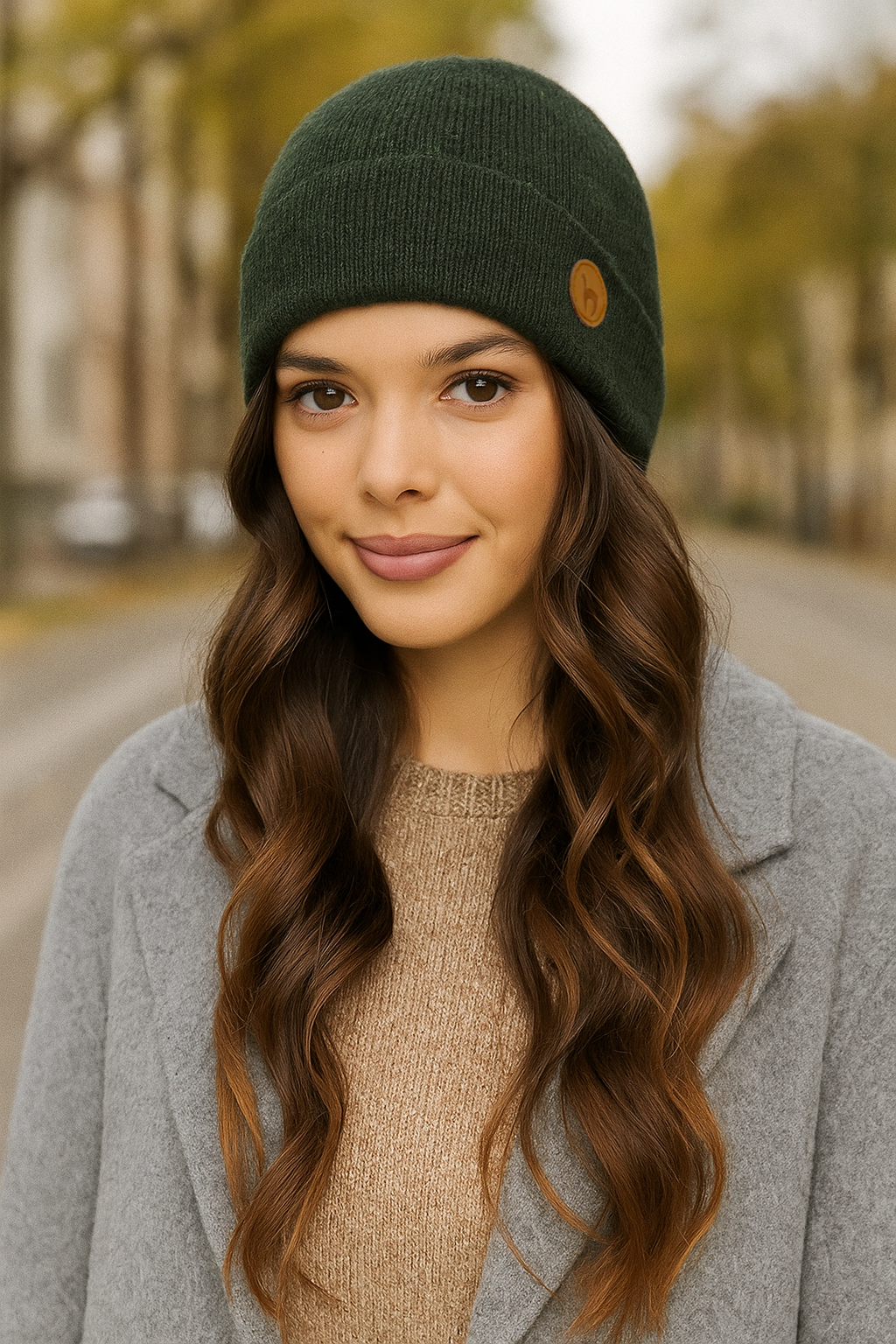 Berta - czapka unisex z alpaki