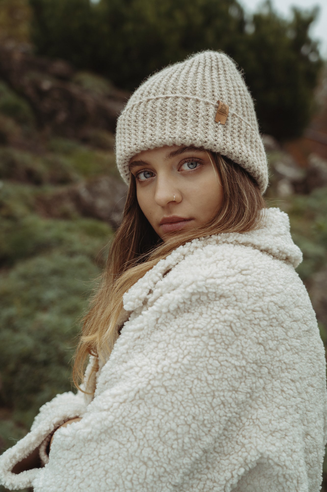 Penelope - czapka unisex z alpaki