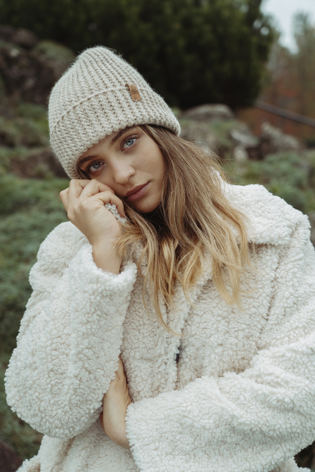 Penelope - czapka unisex z alpaki