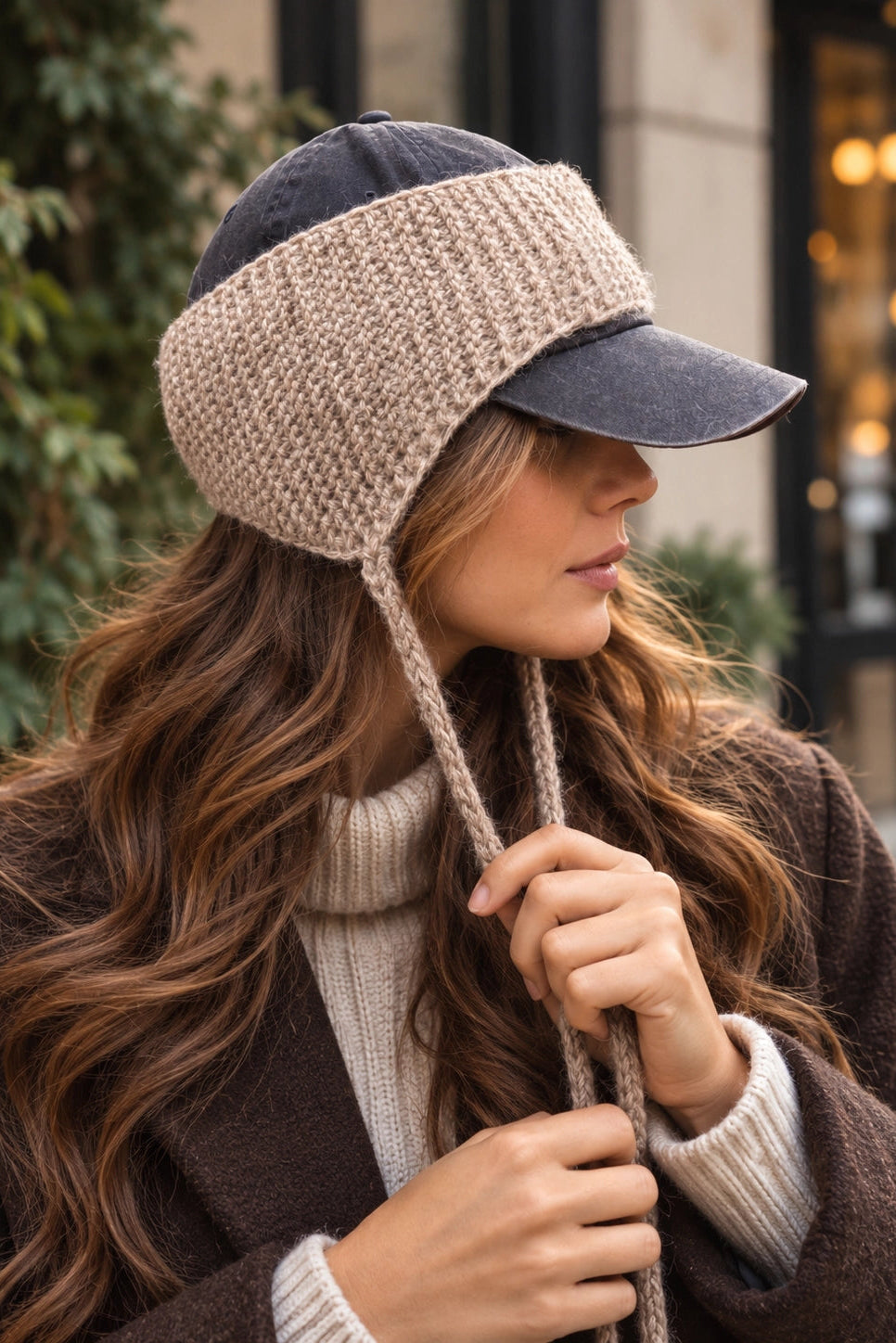 Ofelia - opaska unisex z alpaki