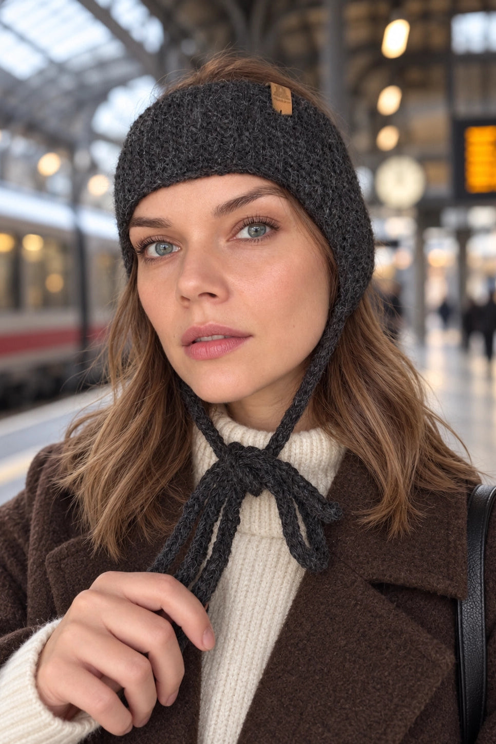 Ofelia - opaska unisex z alpaki
