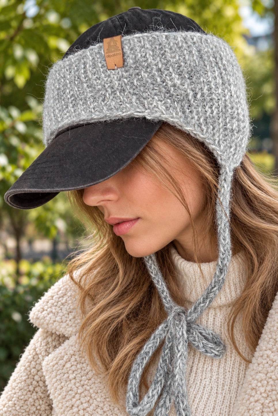 Ofelia - opaska unisex z alpaki