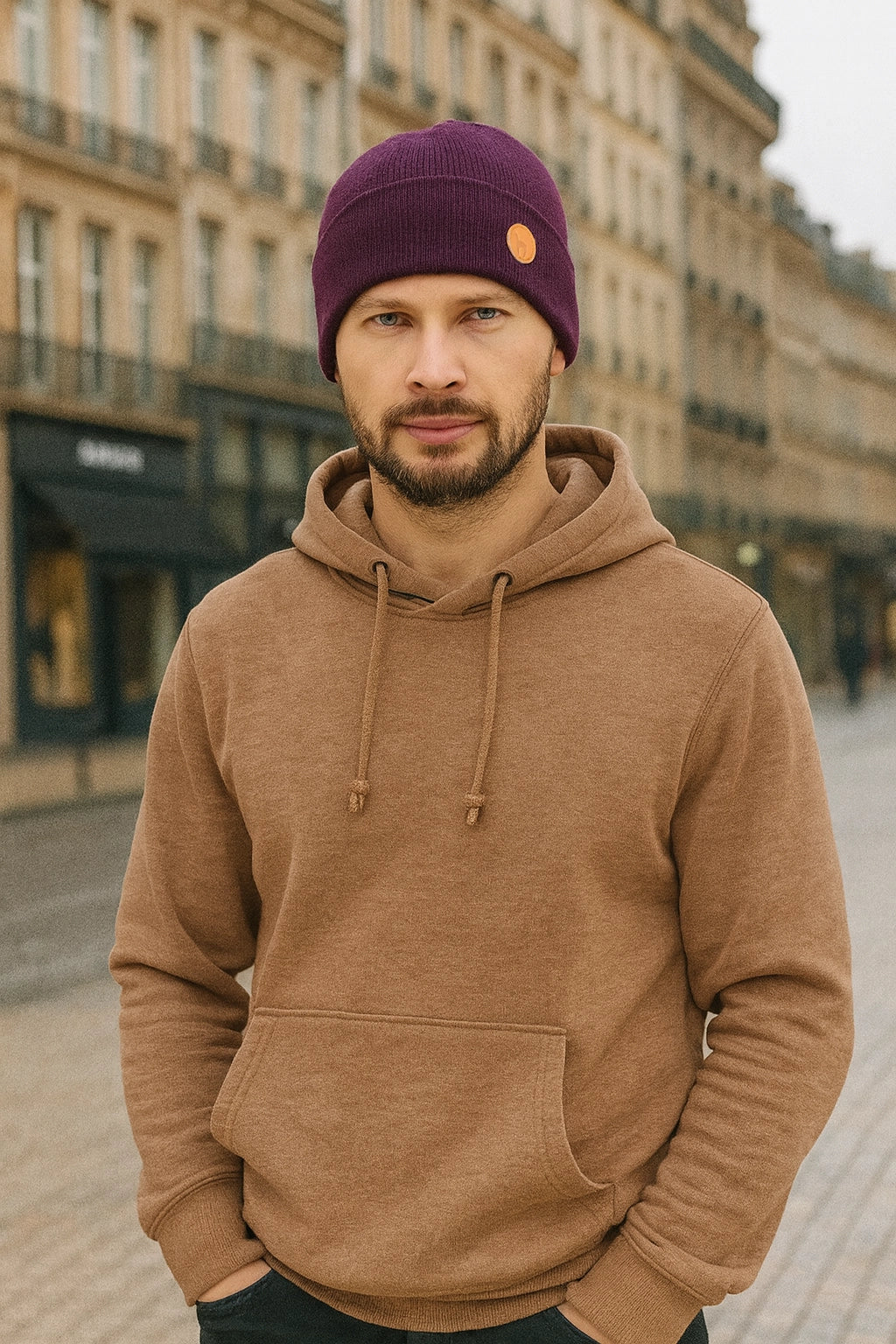 Berta - czapka unisex z alpaki