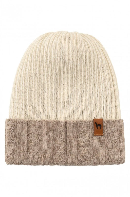 Suave - dwustronna czapka z alpaki