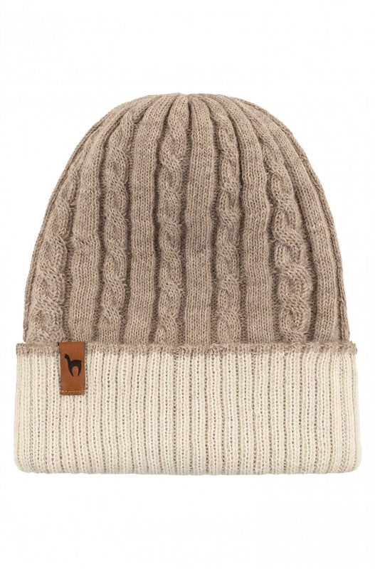 Suave - dwustronna czapka z alpaki