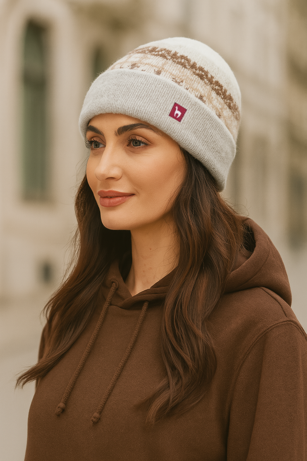 Noel - czapka unisex z alpaki