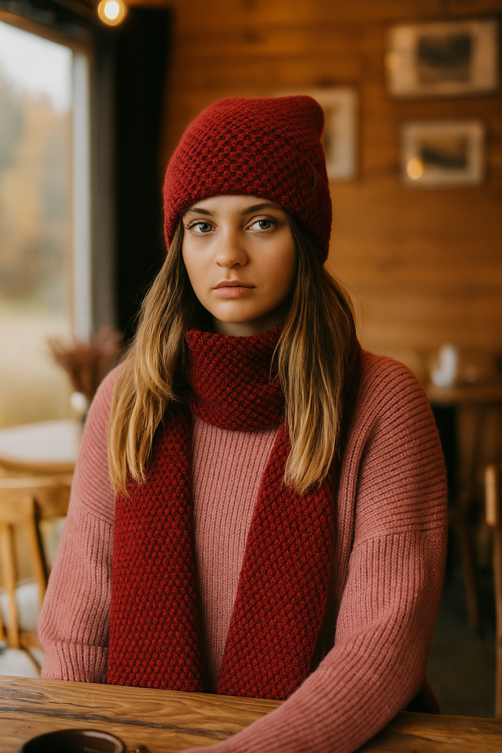 Margo - czapka damska z alpaki