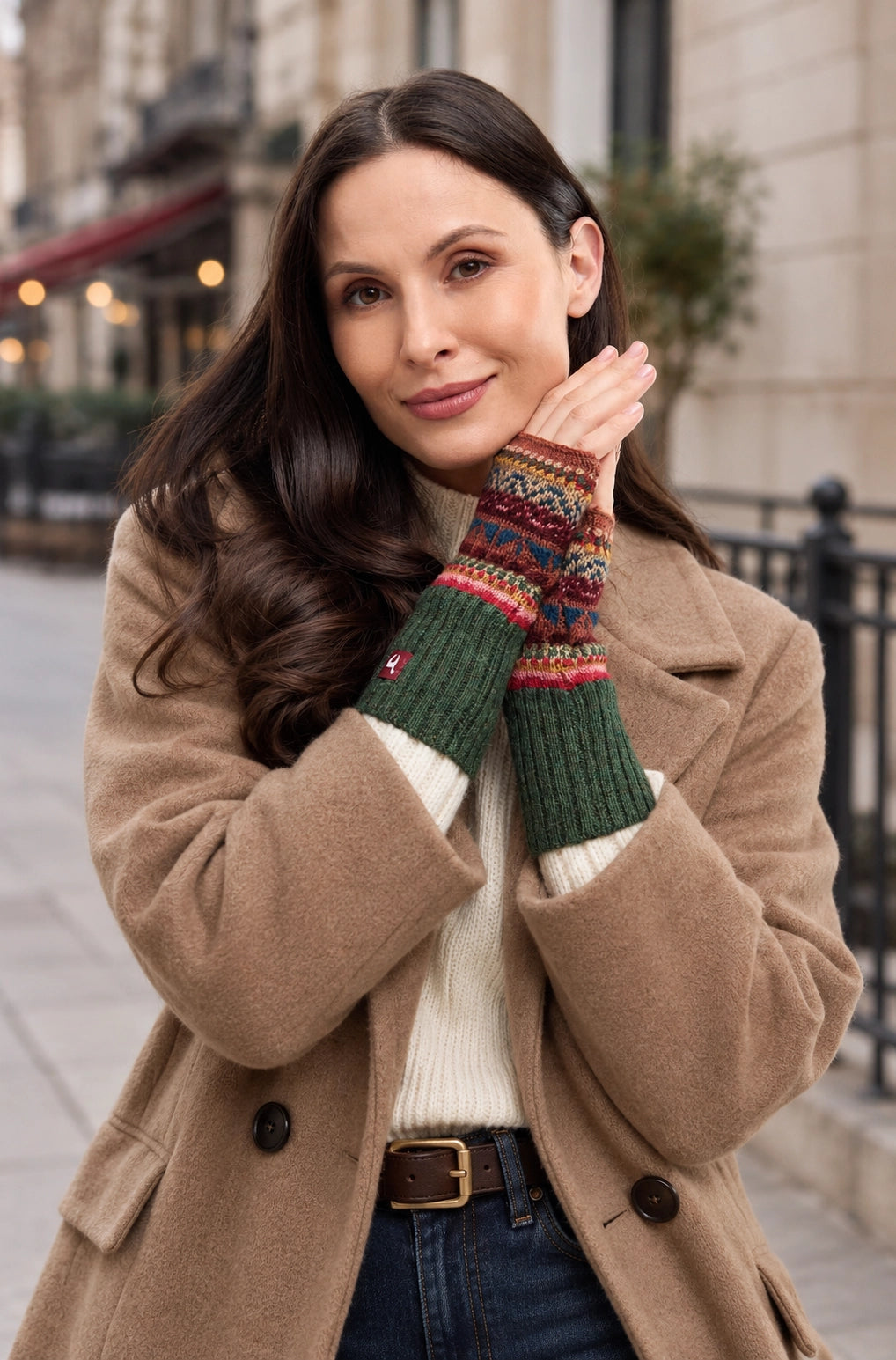 Luna - alpaca mittens