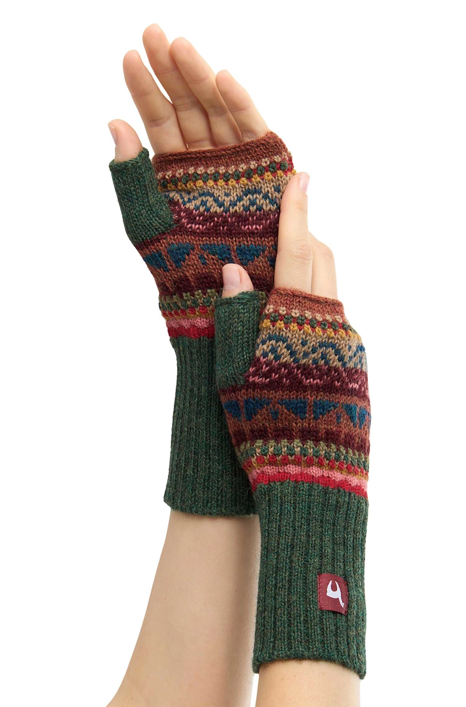 Luna - mitenki z alpaki