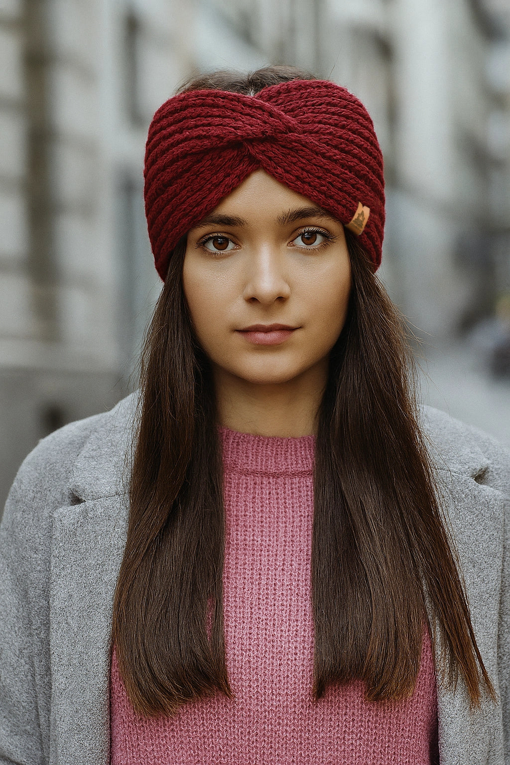 Polly - women's alpaca headband