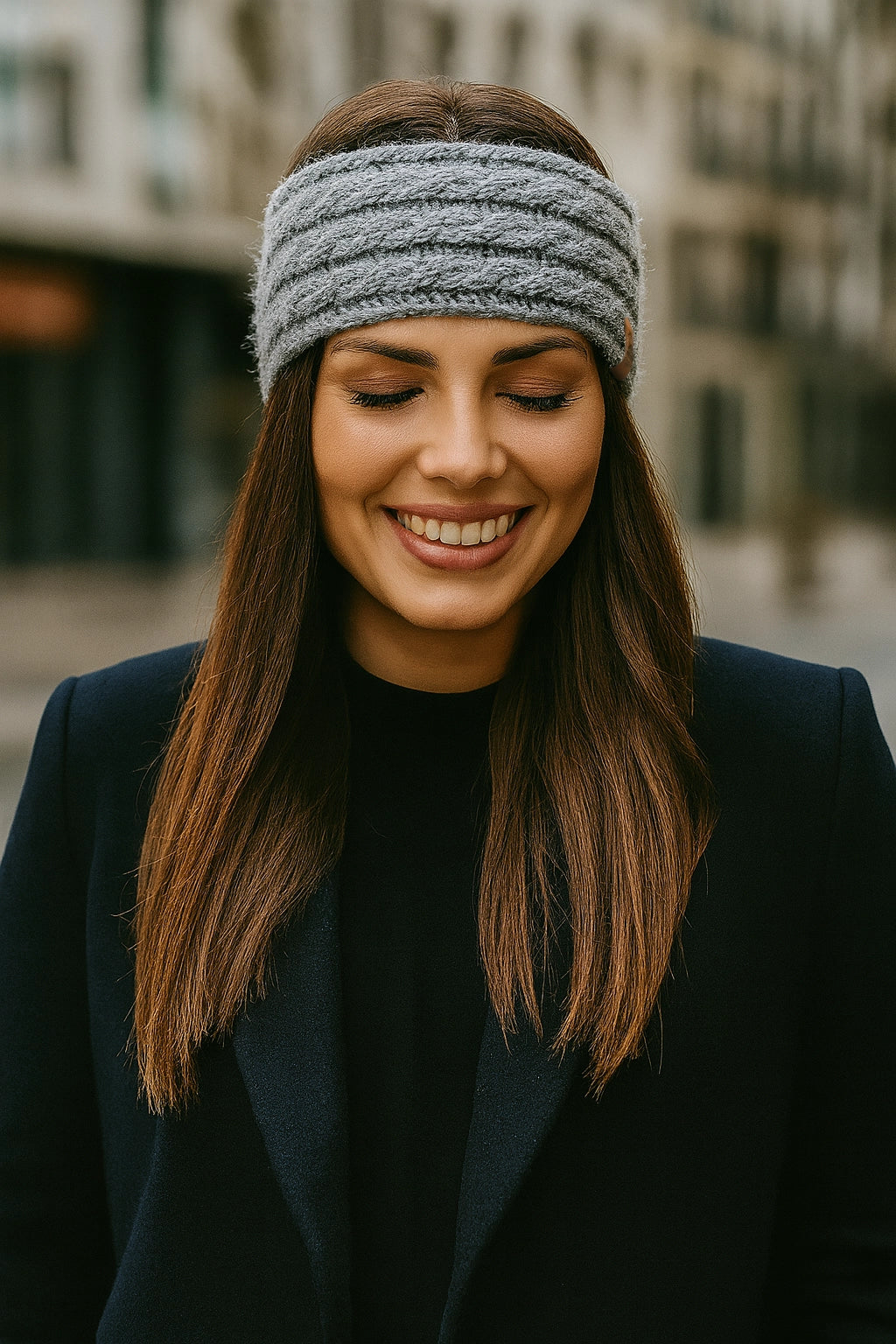 Anabel - opaska damska z alpaki