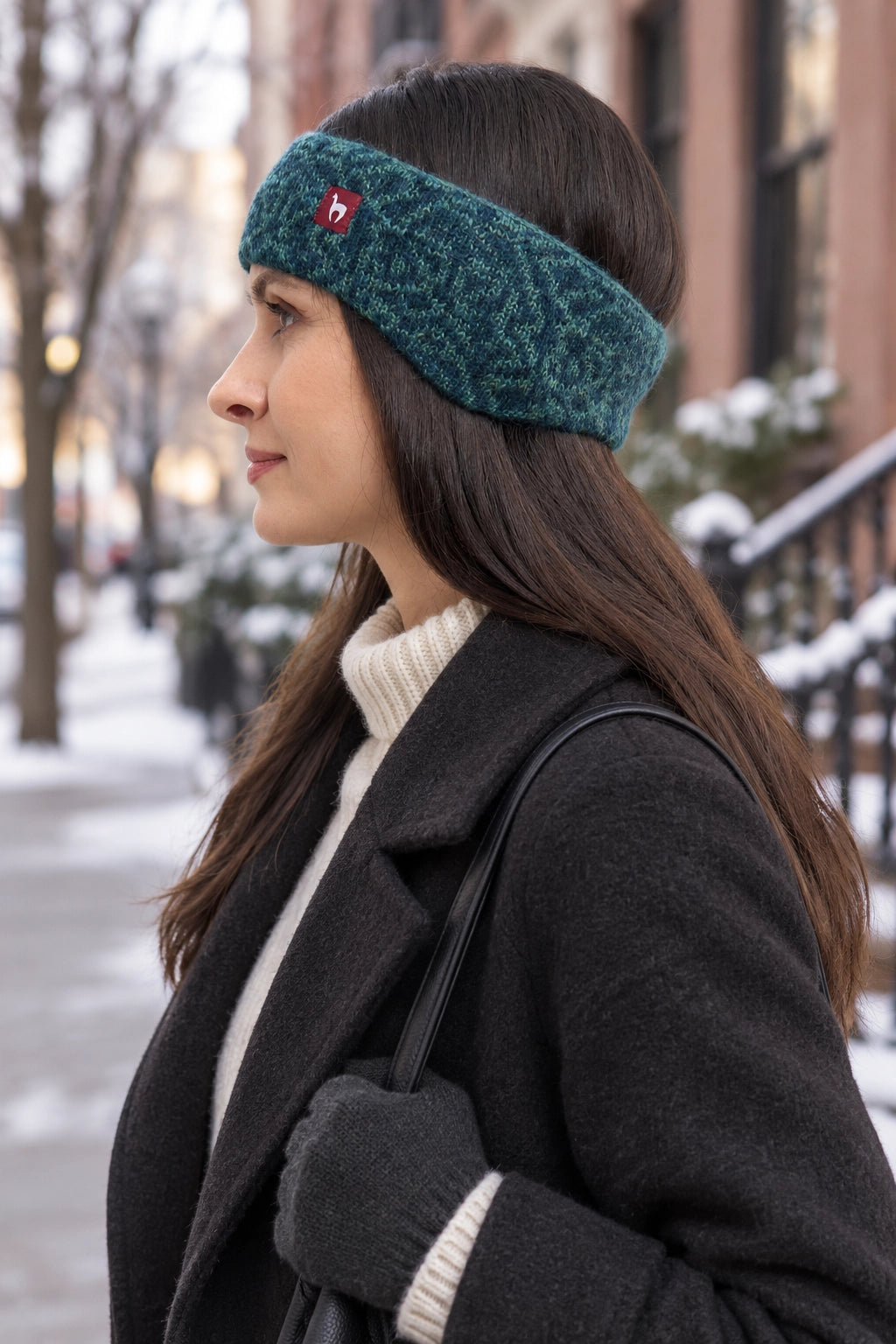 Luna - alpaca women's headband