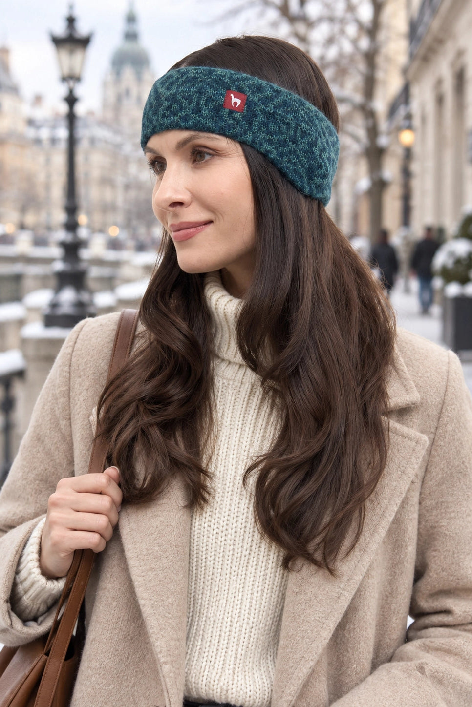 Luna - alpaca women's headband