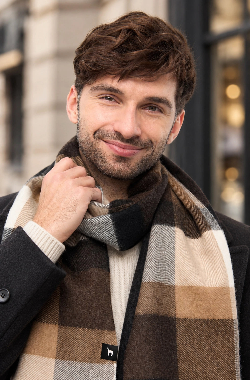 Royal Cuadro Uno - Alpaca scarf
