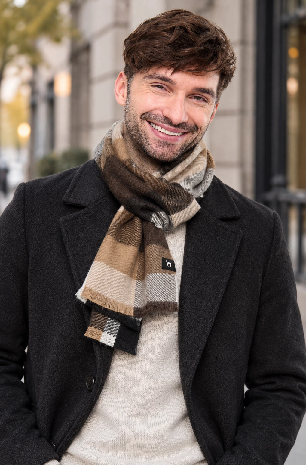 Royal Cuadro Uno - Alpaca scarf