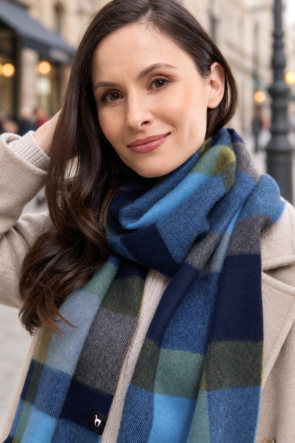 Baby Cuadro Seis - Alpaca scarf