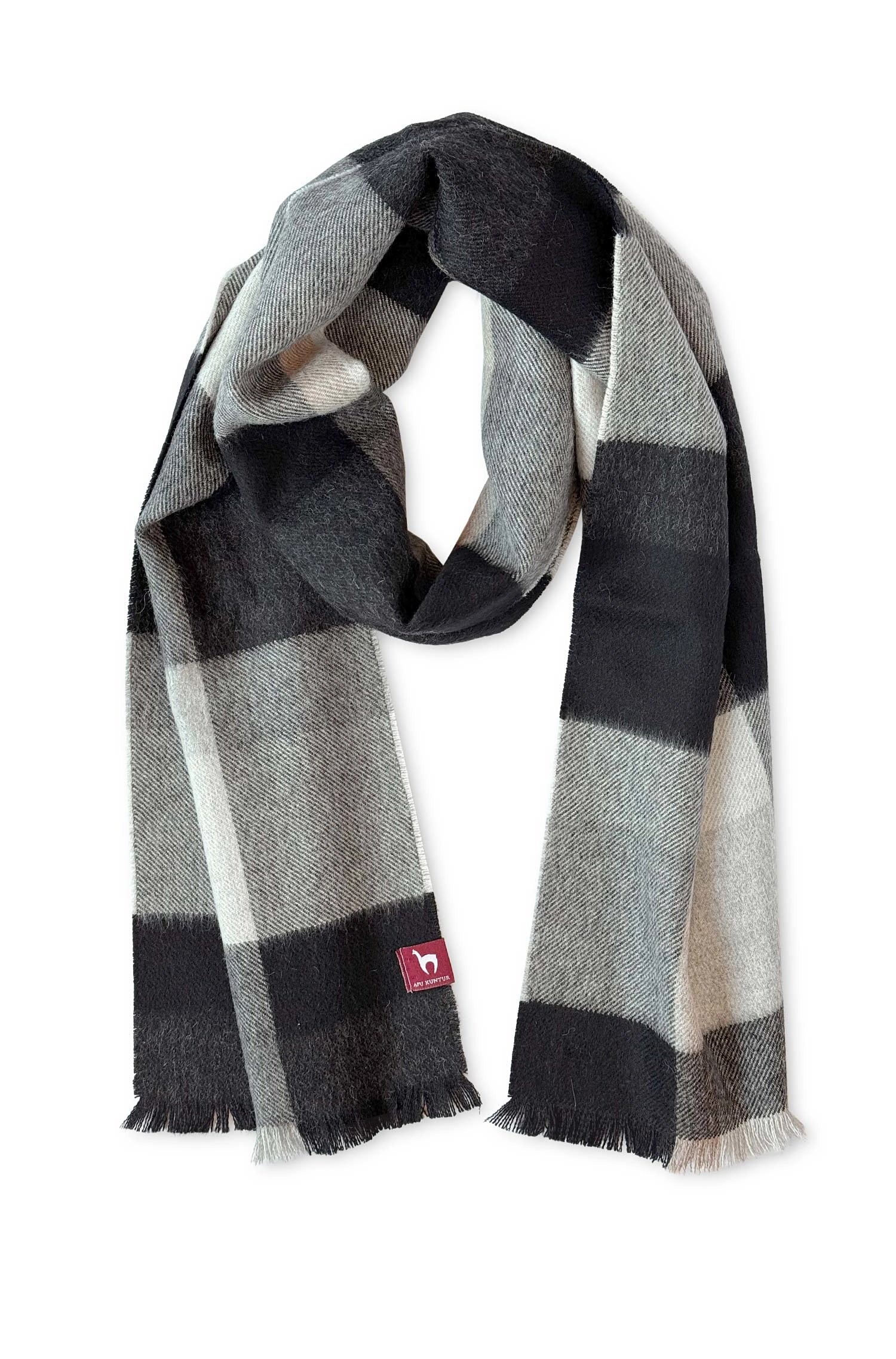 Baby Cuadro Quattro - Szal z alpaki