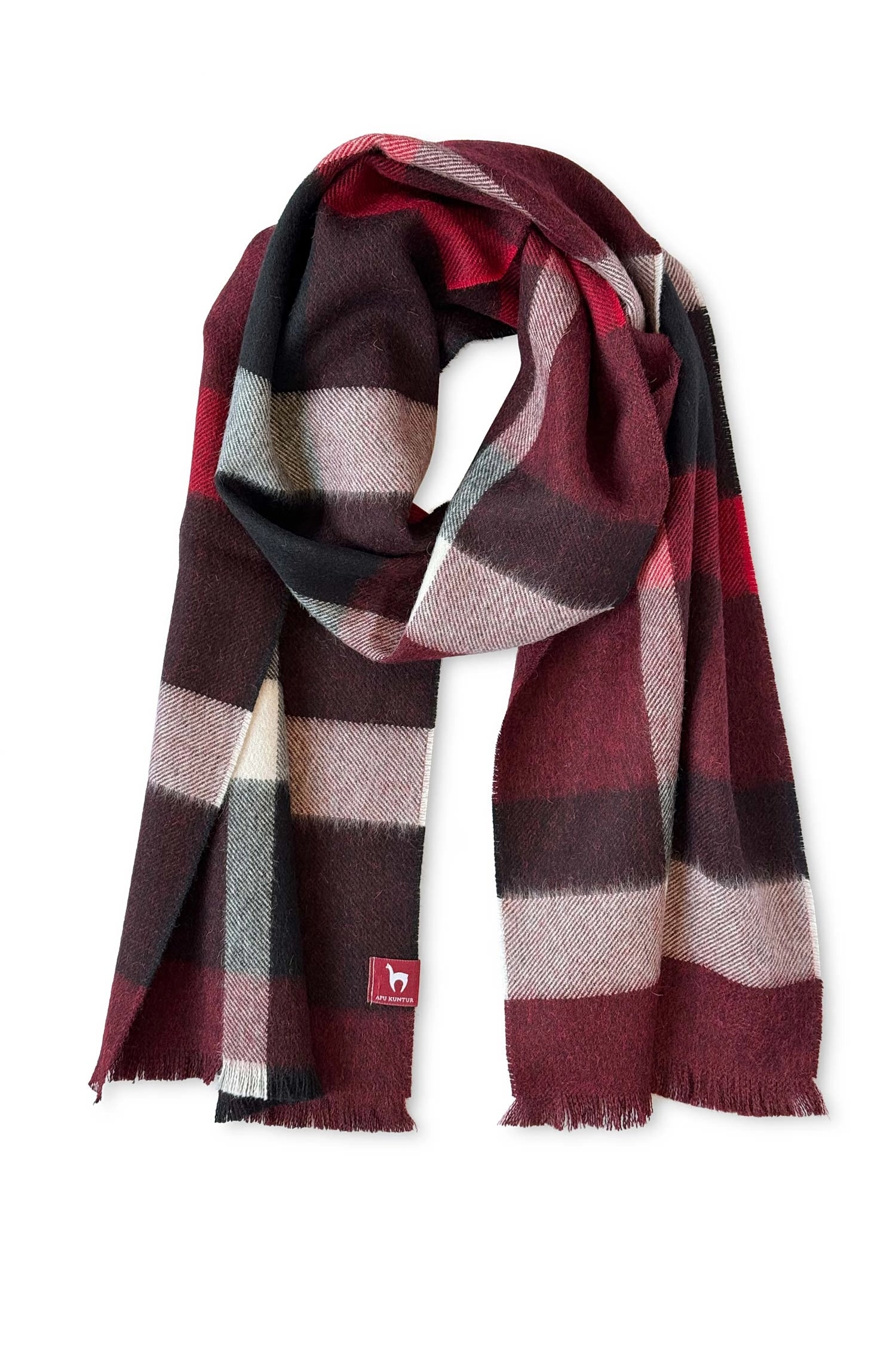 Baby Cuadro Cinco - Szal z alpaki