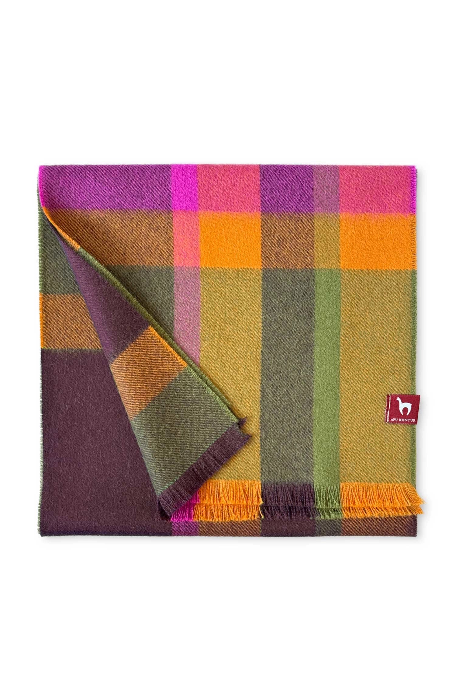 Baby Cuadro DOS - Szal z alpaki