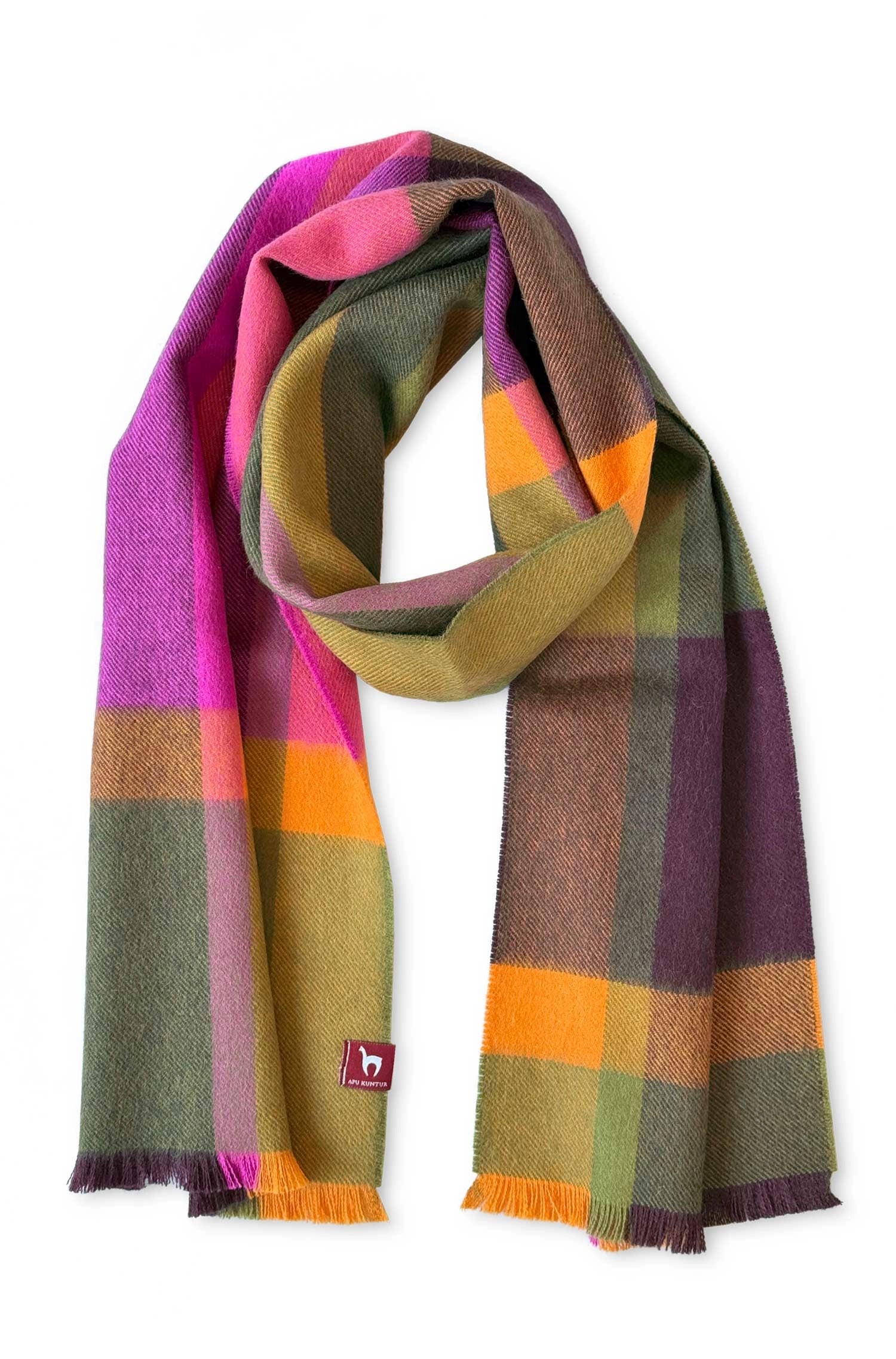 Baby Cuadro DOS - Szal z alpaki